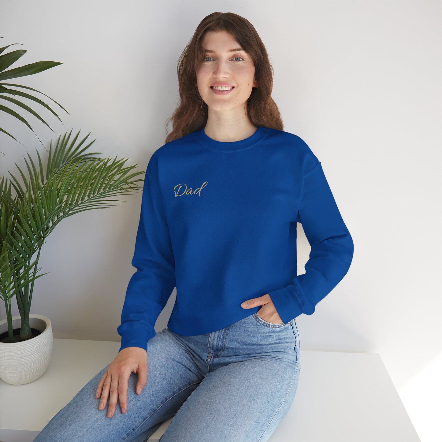Unisex Heavy Blend™ Dad Crewneck Sweatshirt