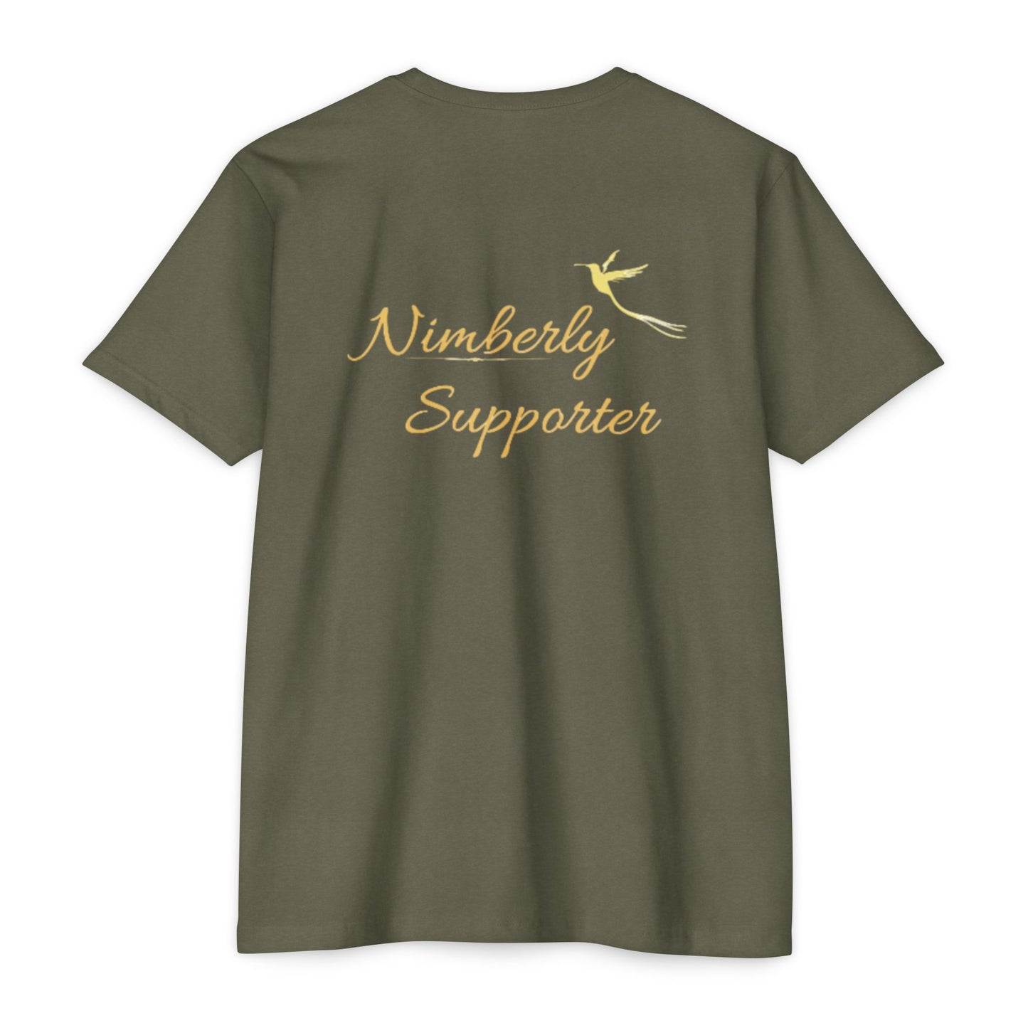 Unisex CVC Nimberly Supporter Jersey T-shirt