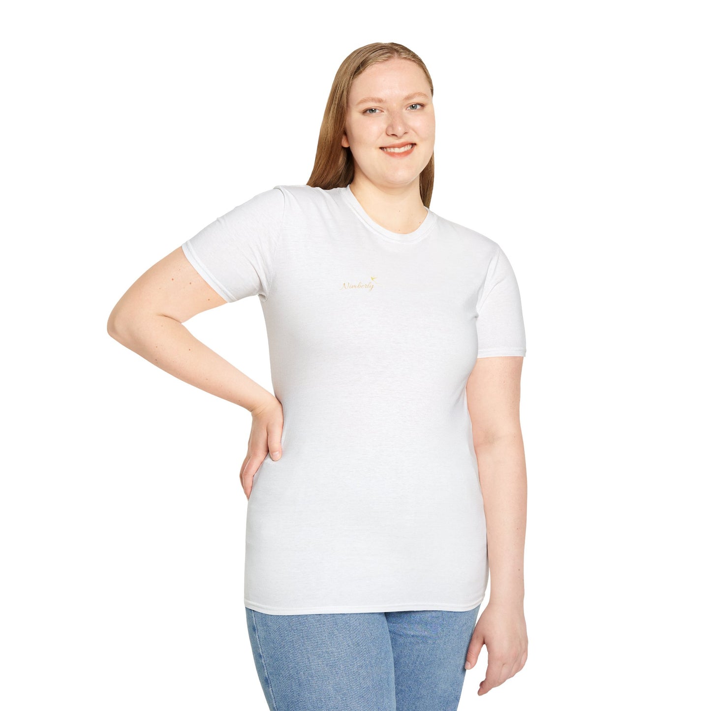Nimberly Softstyle T-Shirt with hummingbird on back