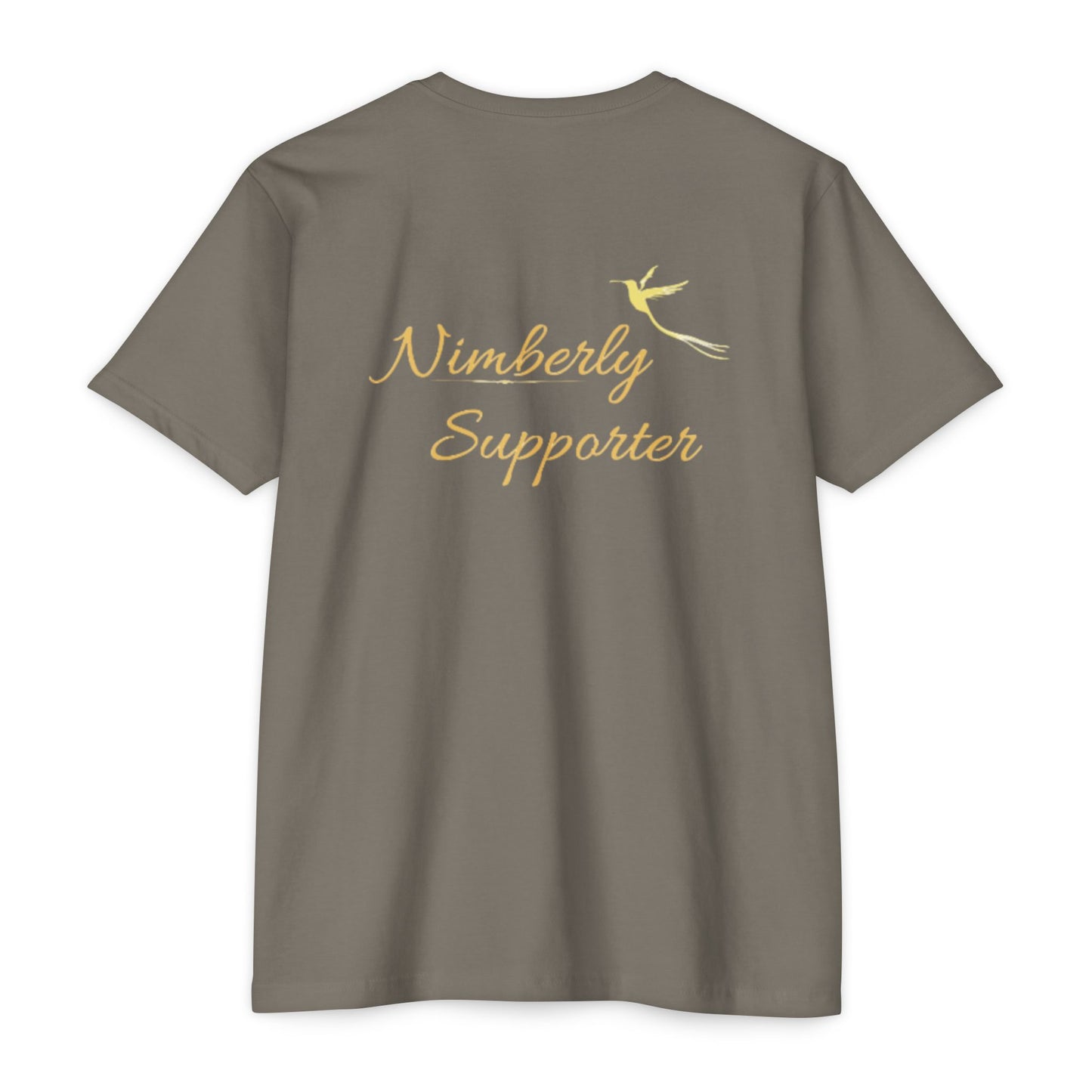Unisex CVC Nimberly Supporter Jersey T-shirt