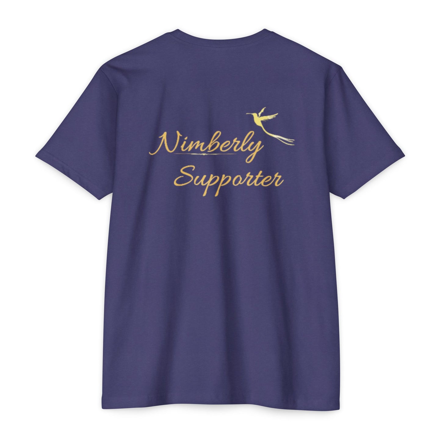Unisex CVC Nimberly Supporter Jersey T-shirt