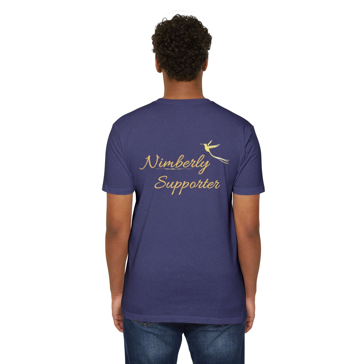 Unisex CVC Nimberly Supporter Jersey T-shirt
