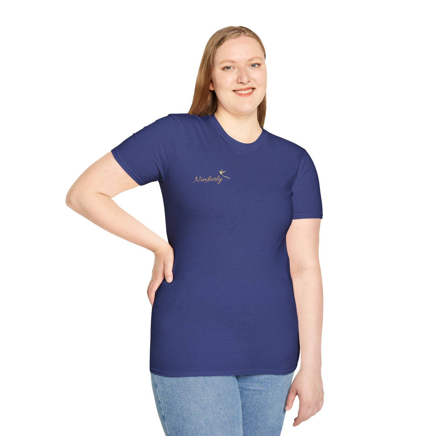 Nimberly Softstyle T-Shirt with hummingbird on back
