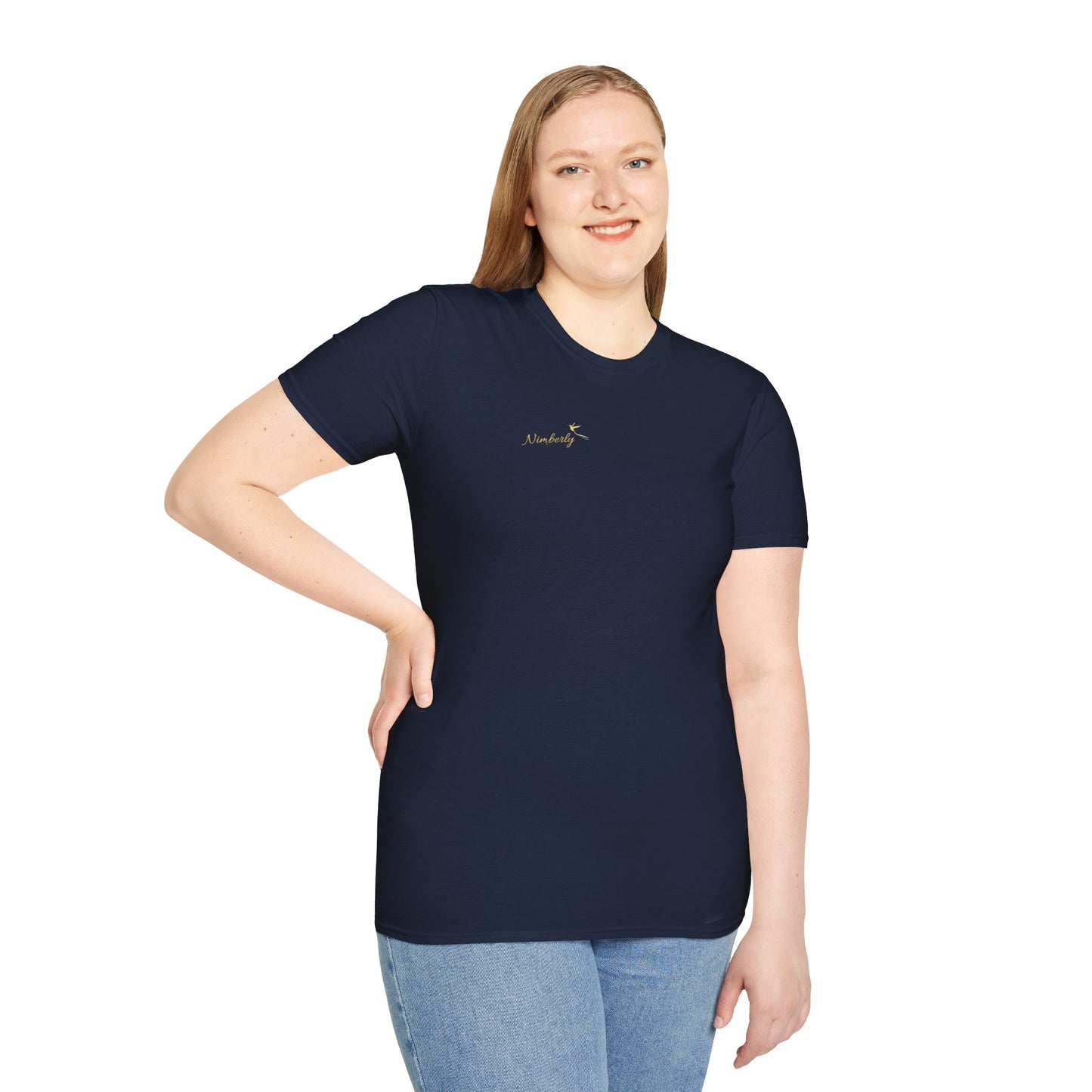 Nimberly Softstyle T-Shirt with hummingbird on back