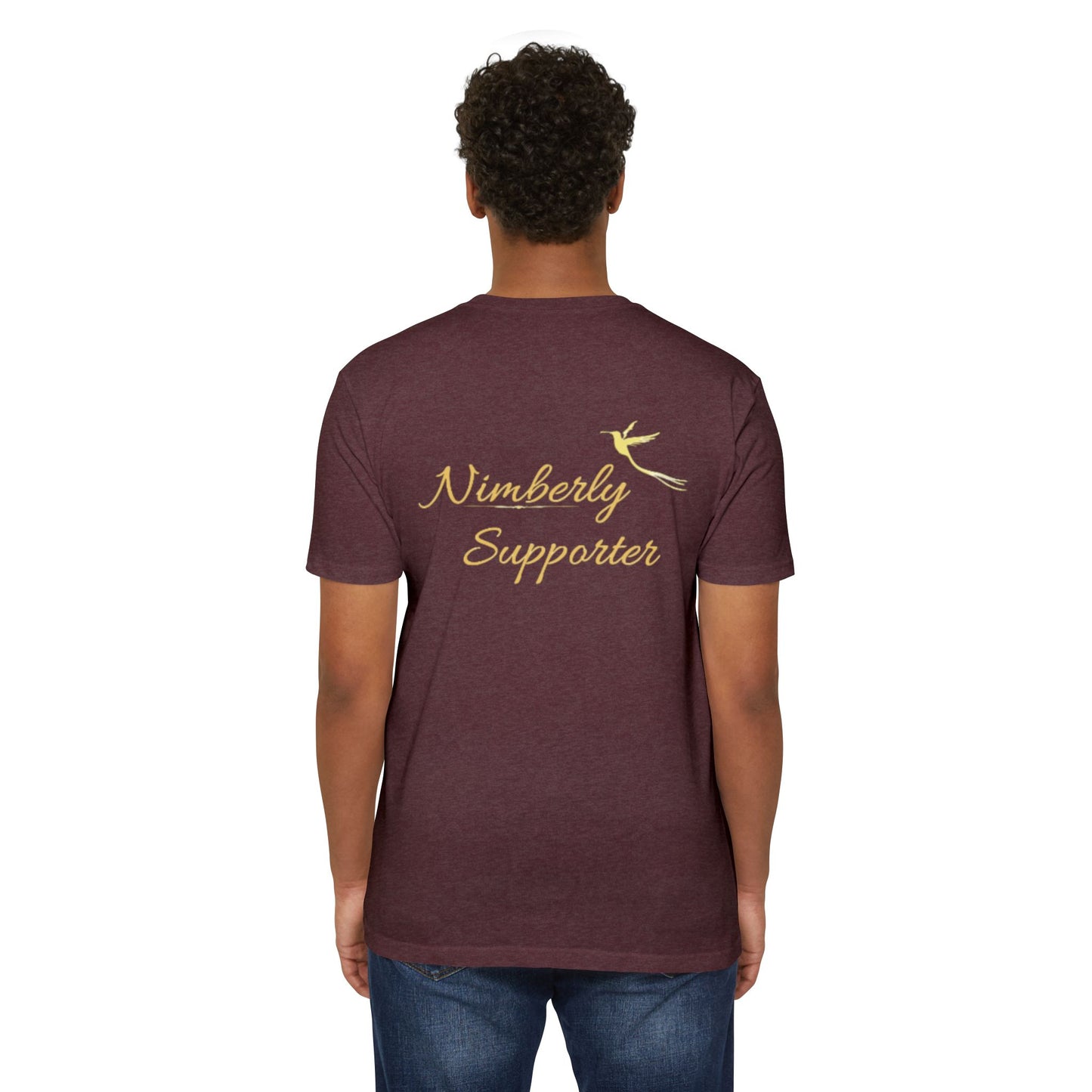 Unisex CVC Nimberly Supporter Jersey T-shirt