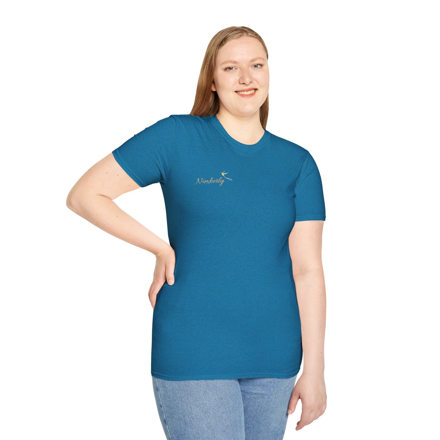 Nimberly Softstyle T-Shirt with hummingbird on back