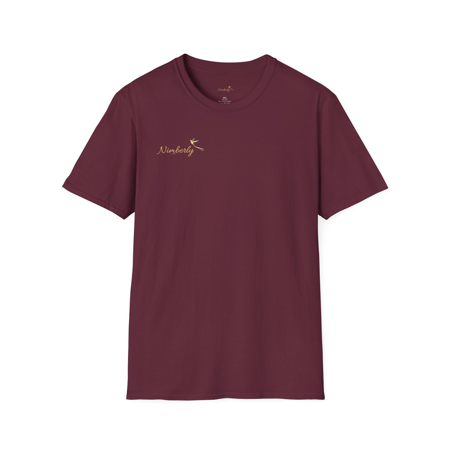Nimberly Softstyle T-Shirt with hummingbird on back