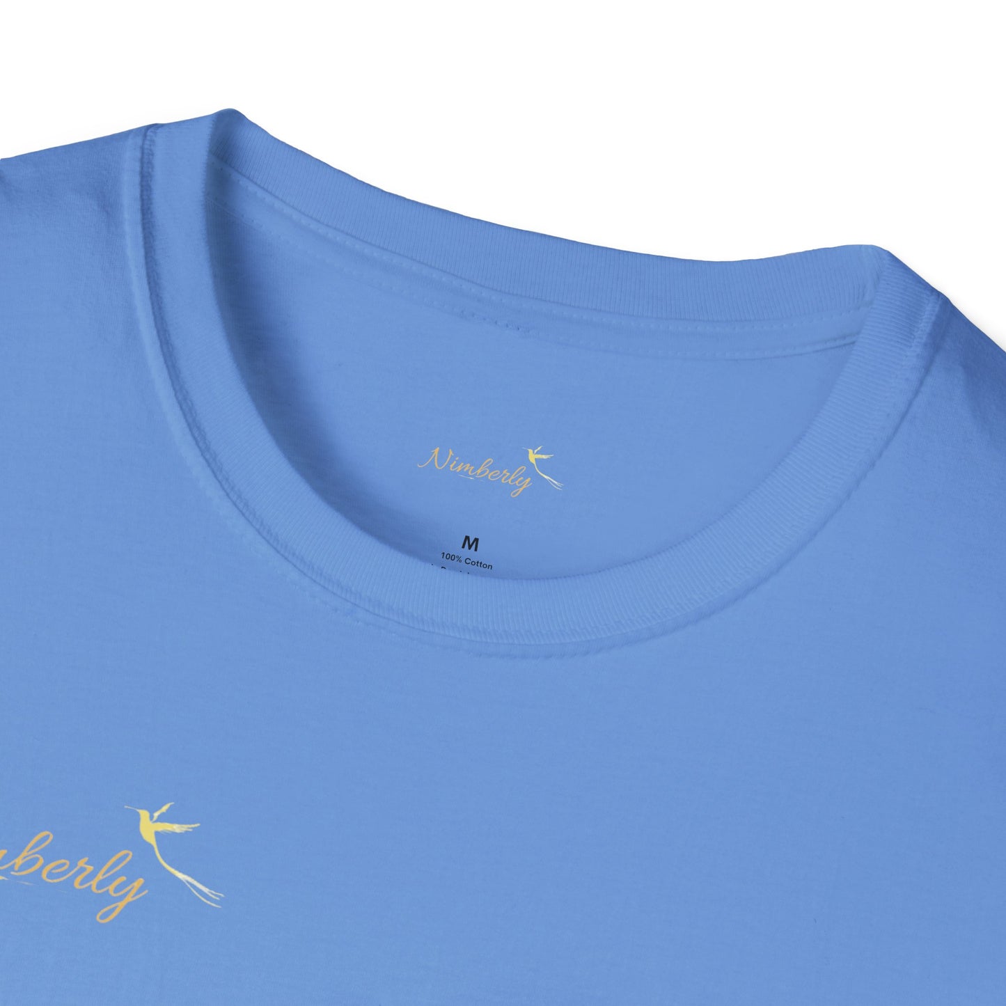 Nimberly Softstyle T-Shirt with hummingbird on back