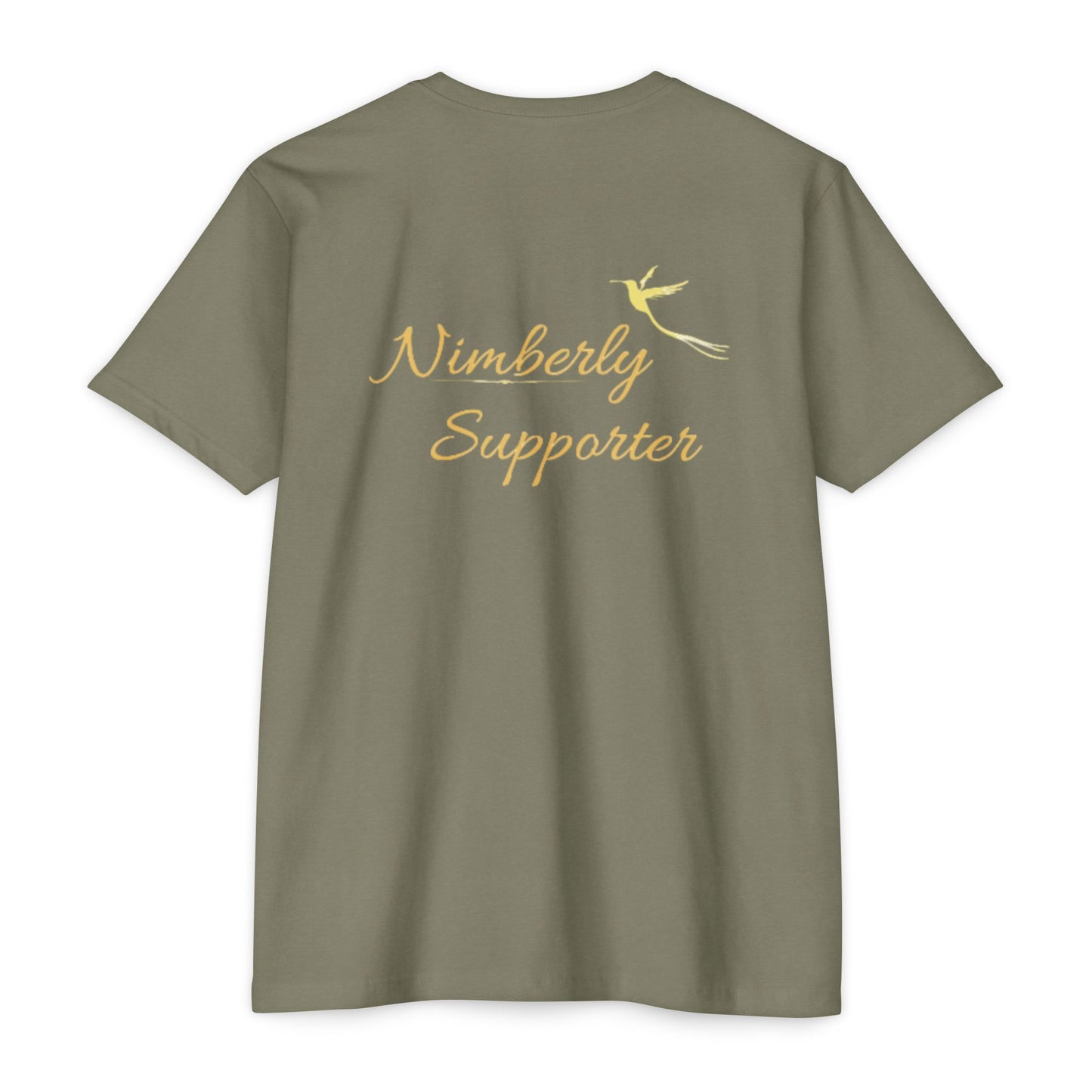 Unisex CVC Nimberly Supporter Jersey T-shirt