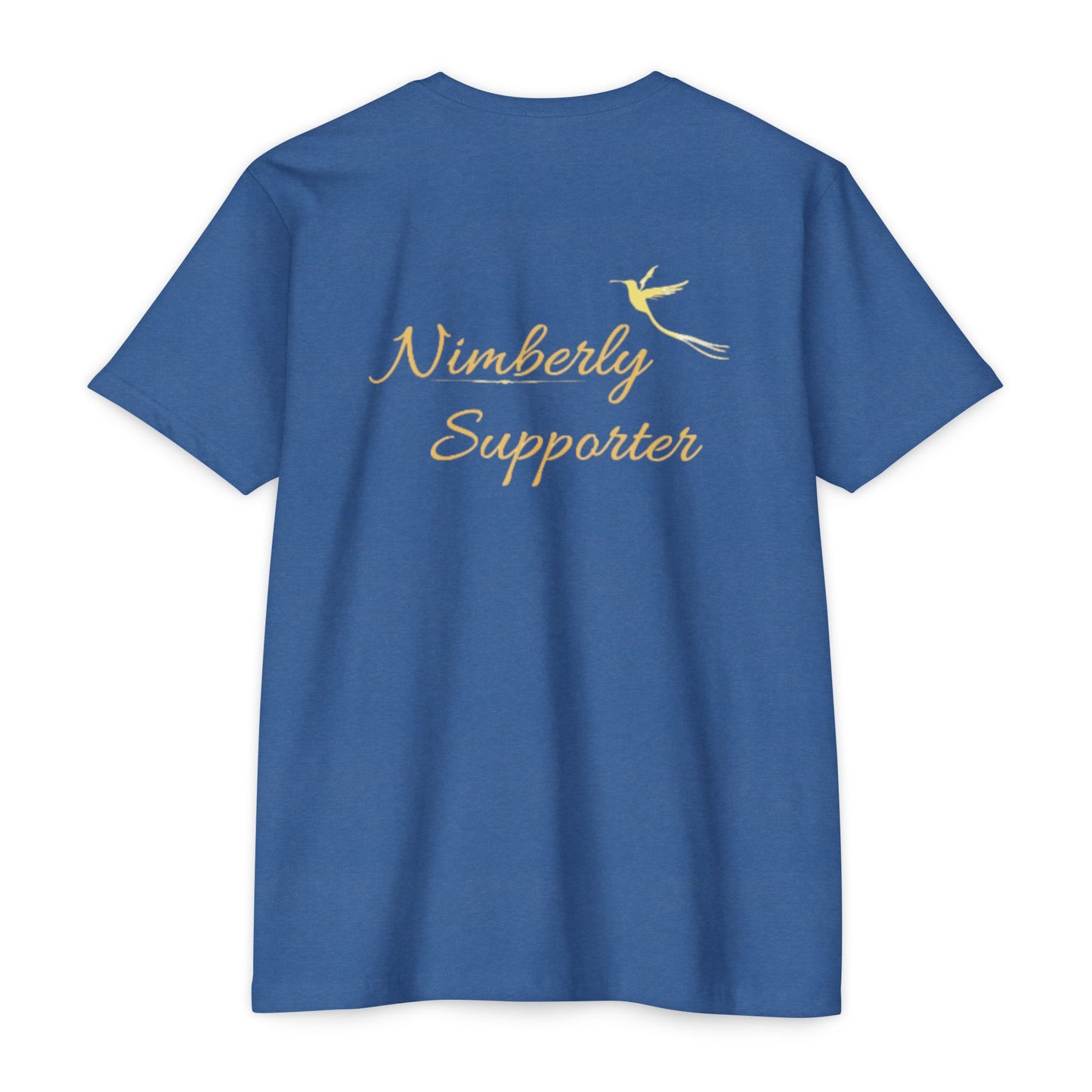 Unisex CVC Nimberly Supporter Jersey T-shirt