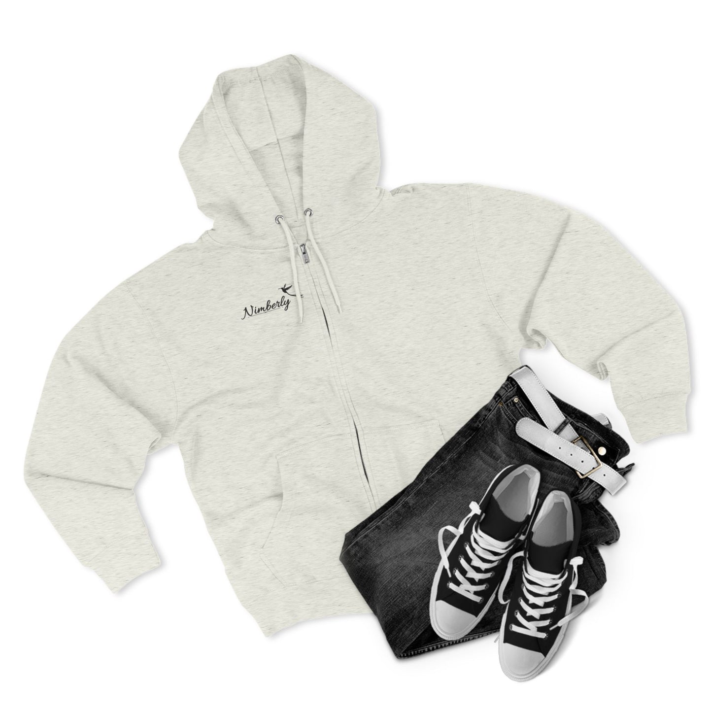 Nimberly Unisex Zip Hoodie