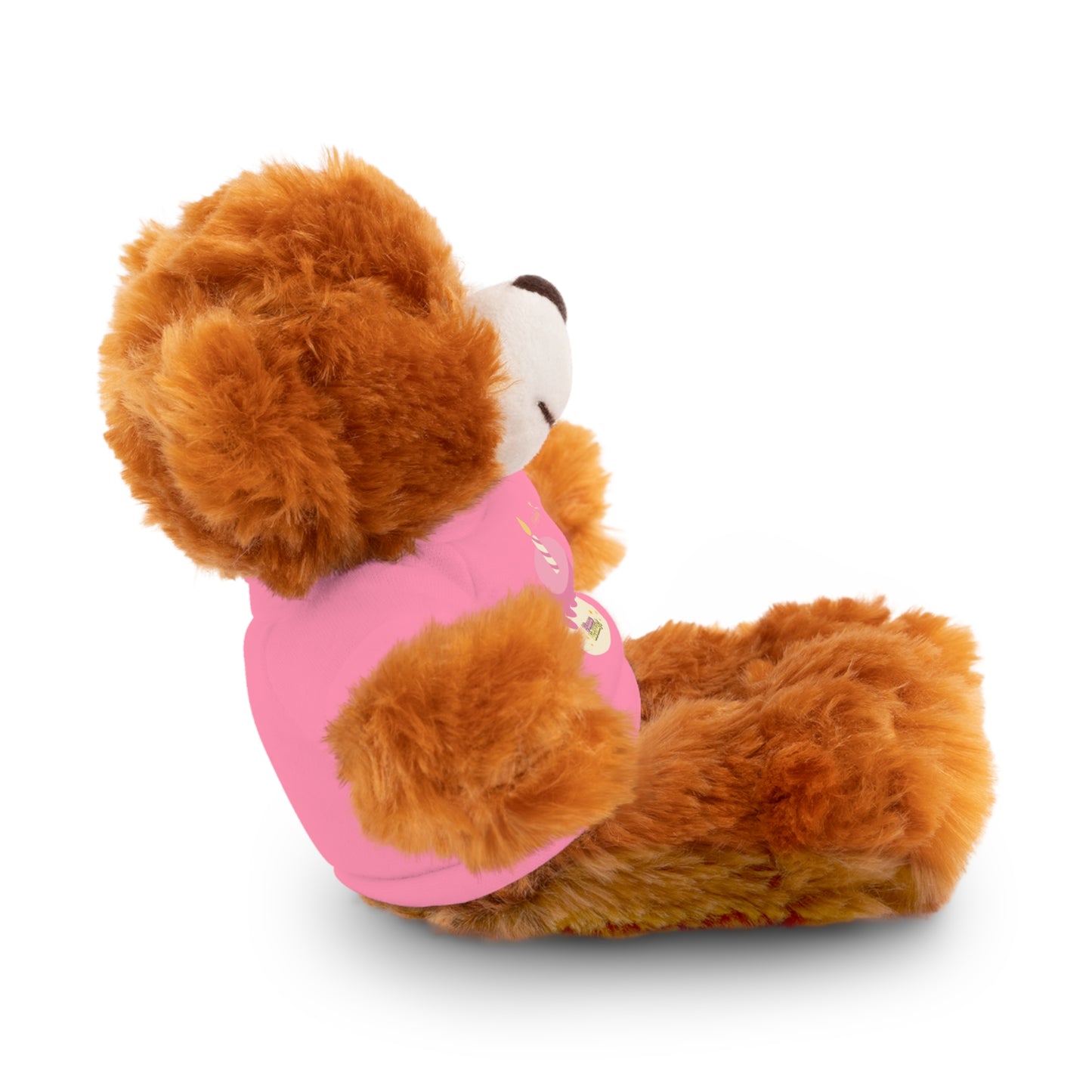 Nimberly Stuffed Animals with Happy Birthday shirt